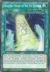 Freezing Chains of the Ice Barrier [SDFC-EN028] Common | Anubis Games and Hobby