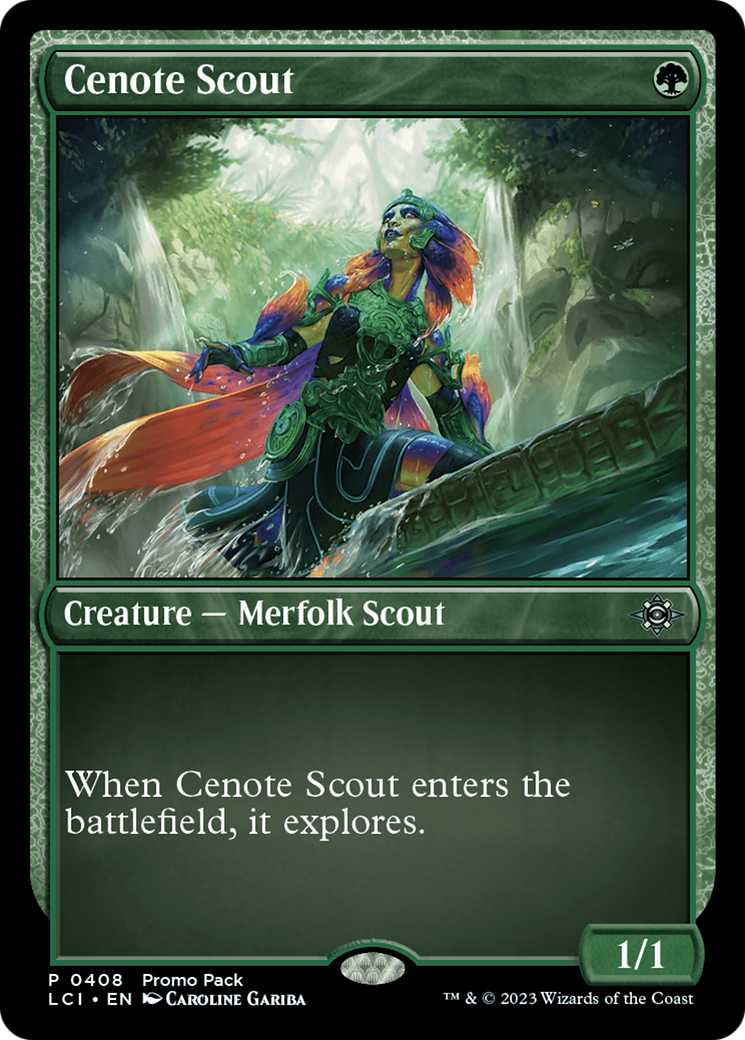 Cenote Scout [The Lost Caverns of Ixalan Promos] | Anubis Games and Hobby