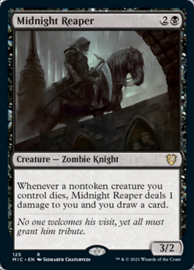 Midnight Reaper [Innistrad: Midnight Hunt Commander] | Anubis Games and Hobby