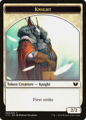 Knight (004) // Elemental Shaman Double-Sided Token [Commander 2015 Tokens] | Anubis Games and Hobby