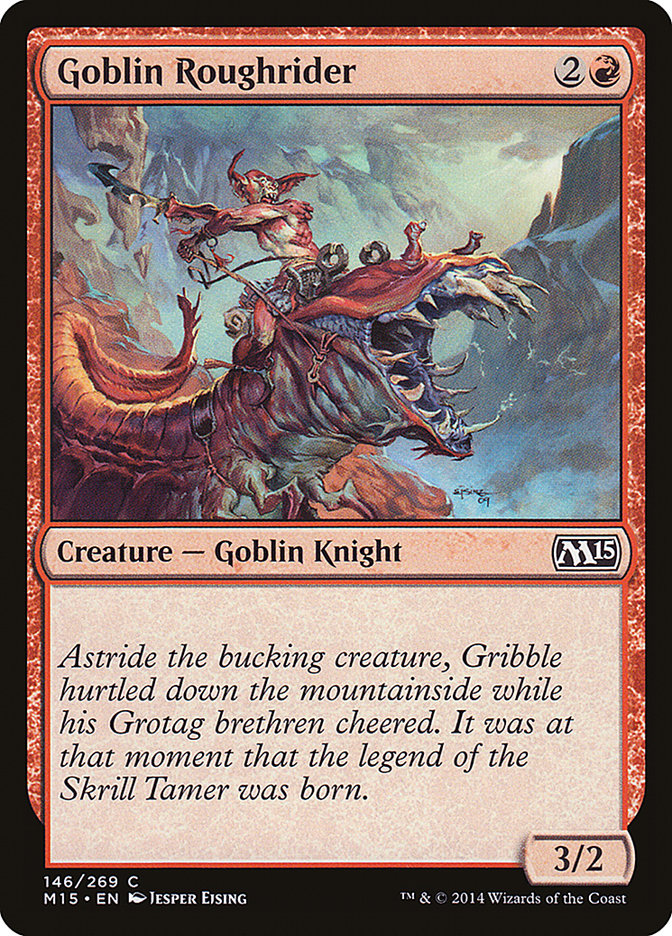 Goblin Roughrider [Magic 2015] | Anubis Games and Hobby