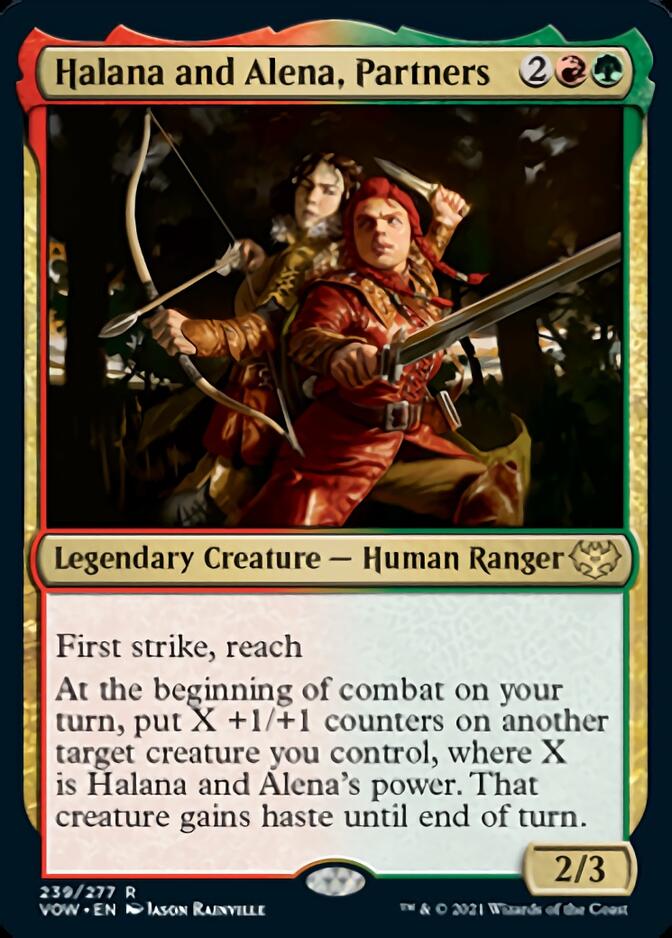 Halana and Alena, Partners [Innistrad: Crimson Vow] | Anubis Games and Hobby