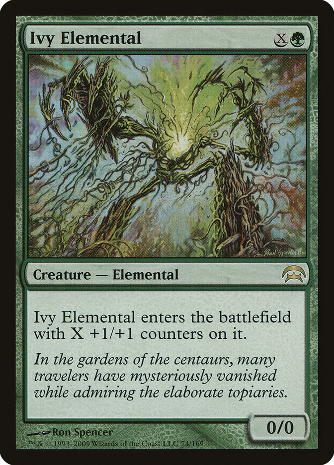 Ivy Elemental [Planechase] | Anubis Games and Hobby