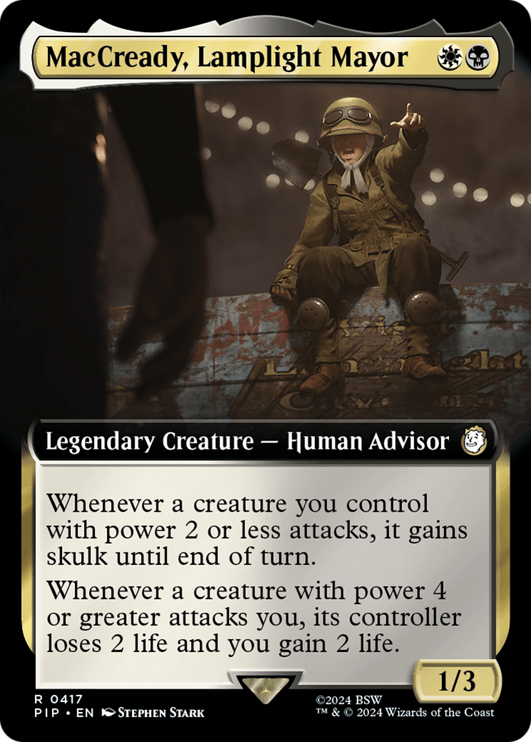 MacCready, Lamplight Mayor (Extended Art) [Fallout] | Anubis Games and Hobby