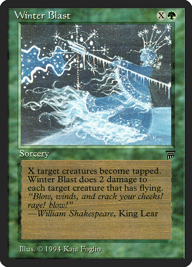Winter Blast [Legends] | Anubis Games and Hobby