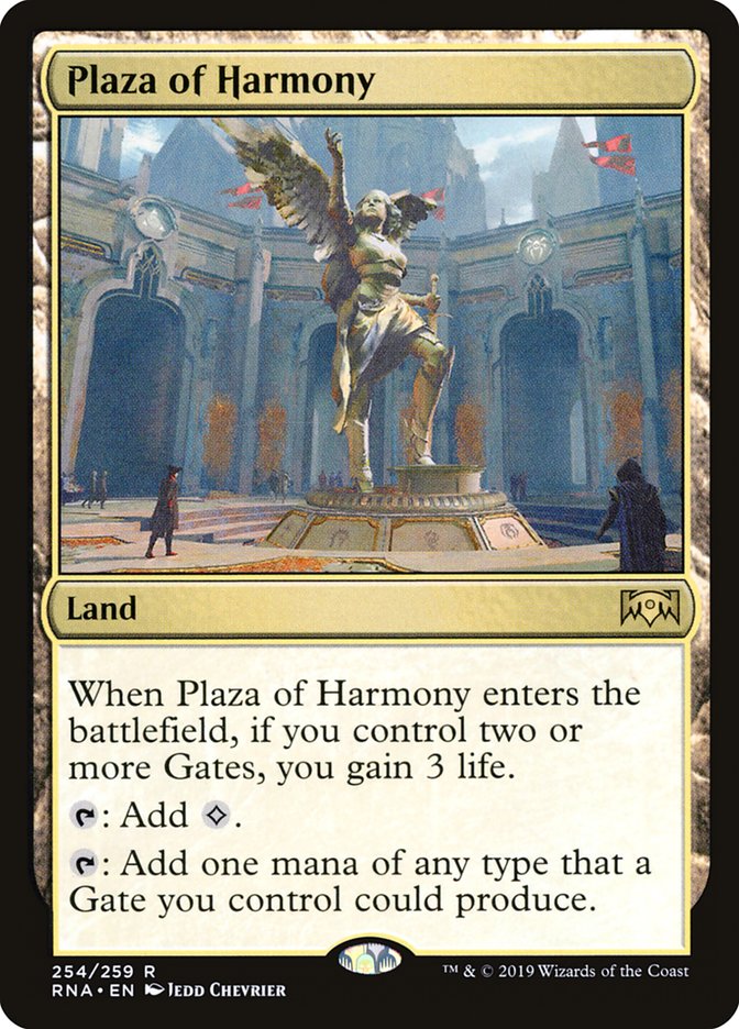 Plaza of Harmony [Ravnica Allegiance] | Anubis Games and Hobby