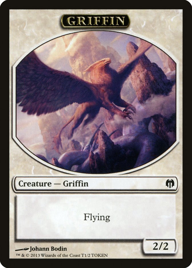 Griffin Token [Duel Decks: Heroes vs. Monsters Tokens] | Anubis Games and Hobby