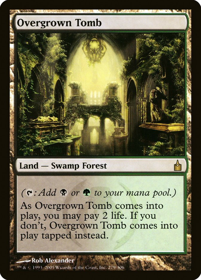 Overgrown Tomb [Ravnica: City of Guilds] | Anubis Games and Hobby