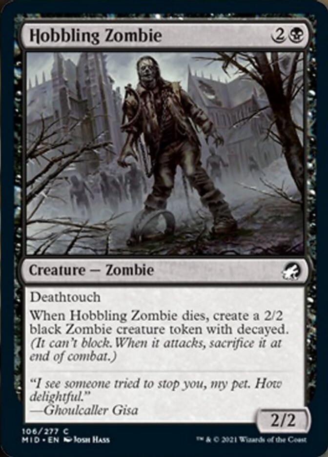 Hobbling Zombie [Innistrad: Midnight Hunt] | Anubis Games and Hobby