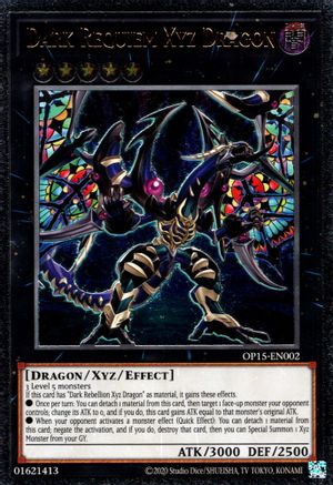 Dark Requiem Xyz Dragon [OP15-EN002] Ultimate Rare | Anubis Games and Hobby