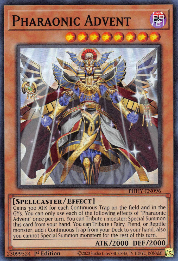 Pharaonic Advent [PHHY-EN096] Super Rare | Anubis Games and Hobby
