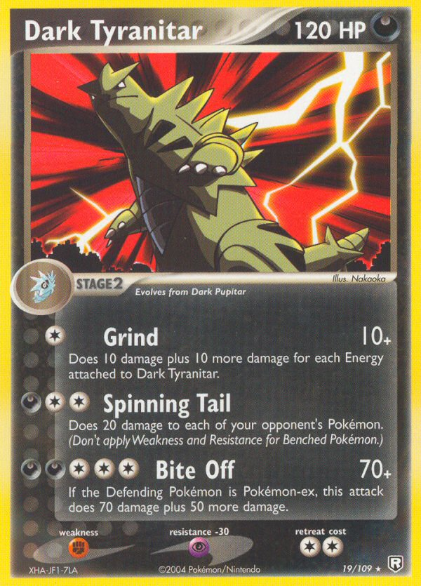 Dark Tyranitar (19/109) [EX: Team Rocket Returns] | Anubis Games and Hobby