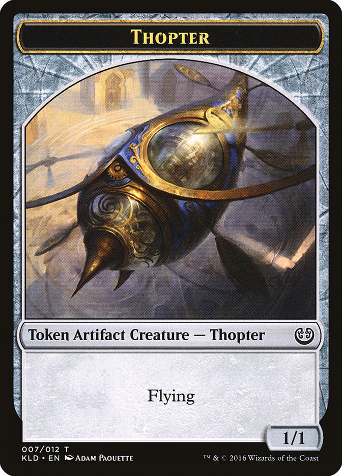 Thopter Token (007/012) [Kaladesh Tokens] | Anubis Games and Hobby