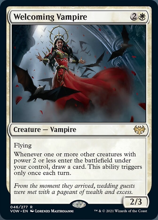 Welcoming Vampire [Innistrad: Crimson Vow] | Anubis Games and Hobby