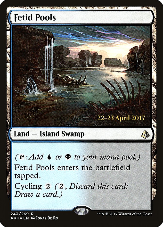 Fetid Pools [Amonkhet Prerelease Promos] | Anubis Games and Hobby