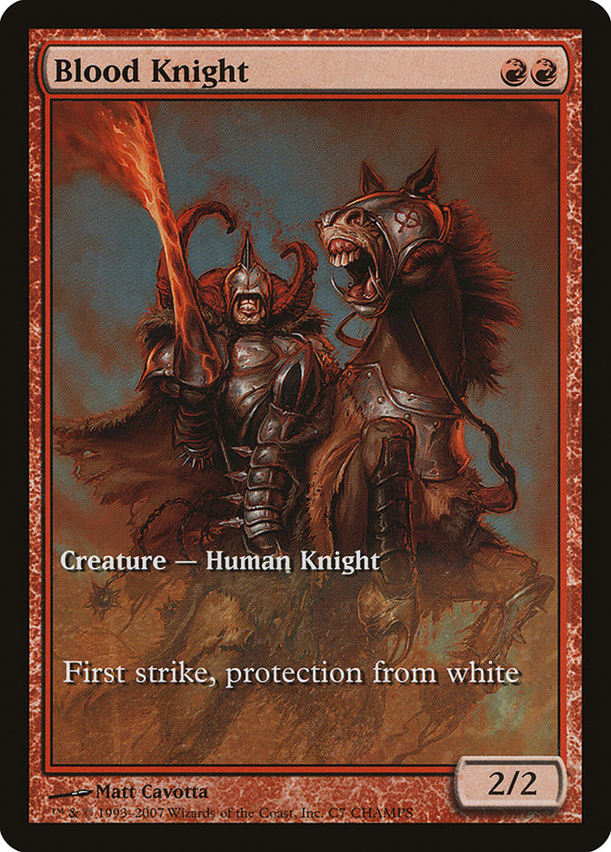 Blood Knight [Champs and States] | Anubis Games and Hobby