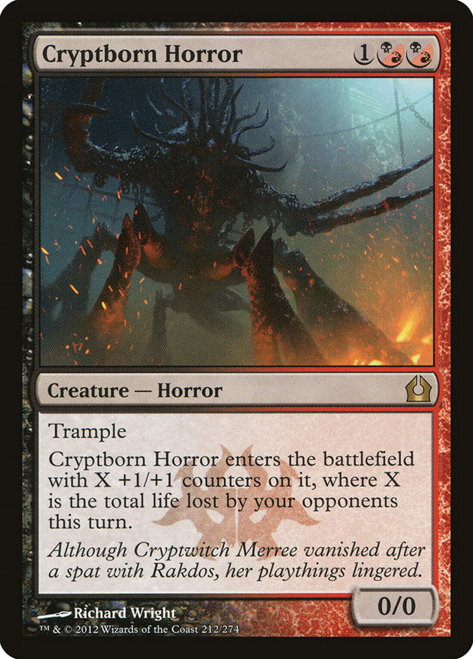 Cryptborn Horror [Return to Ravnica] | Anubis Games and Hobby