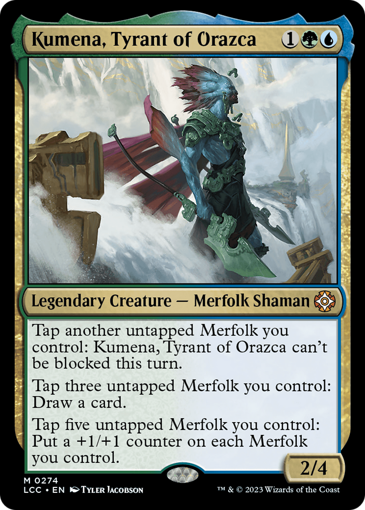 Kumena, Tyrant of Orazca [The Lost Caverns of Ixalan Commander] | Anubis Games and Hobby