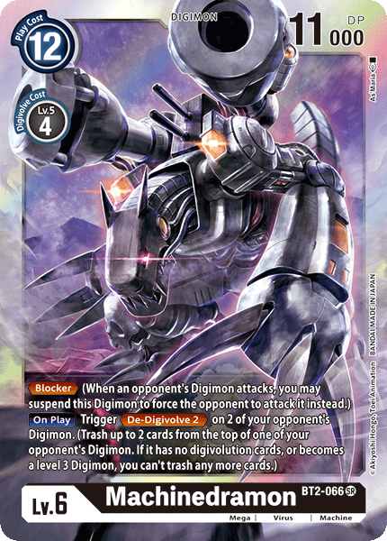 Machinedramon [BT2-066] [Release Special Booster Ver.1.0] | Anubis Games and Hobby