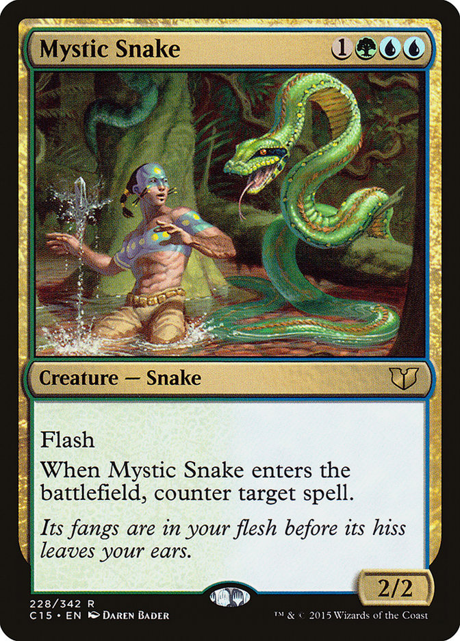 Mystic Snake [Commander 2015] | Anubis Games and Hobby