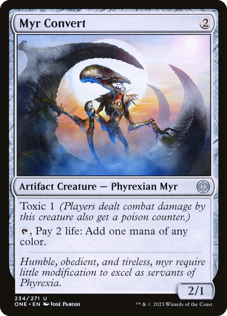 Myr Convert [Phyrexia: All Will Be One] | Anubis Games and Hobby