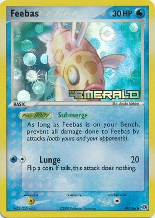 Feebas (49/106) (Stamped) [EX: Emerald] | Anubis Games and Hobby