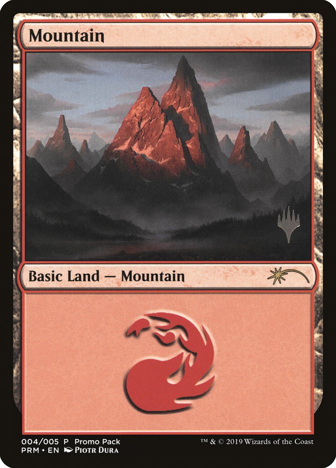 Mountain (4) [Core Set 2020 Promo Pack] | Anubis Games and Hobby