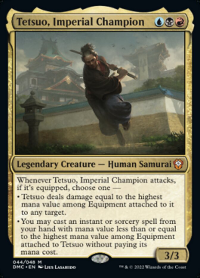 Tetsuo, Imperial Champion [Dominaria United Commander] | Anubis Games and Hobby