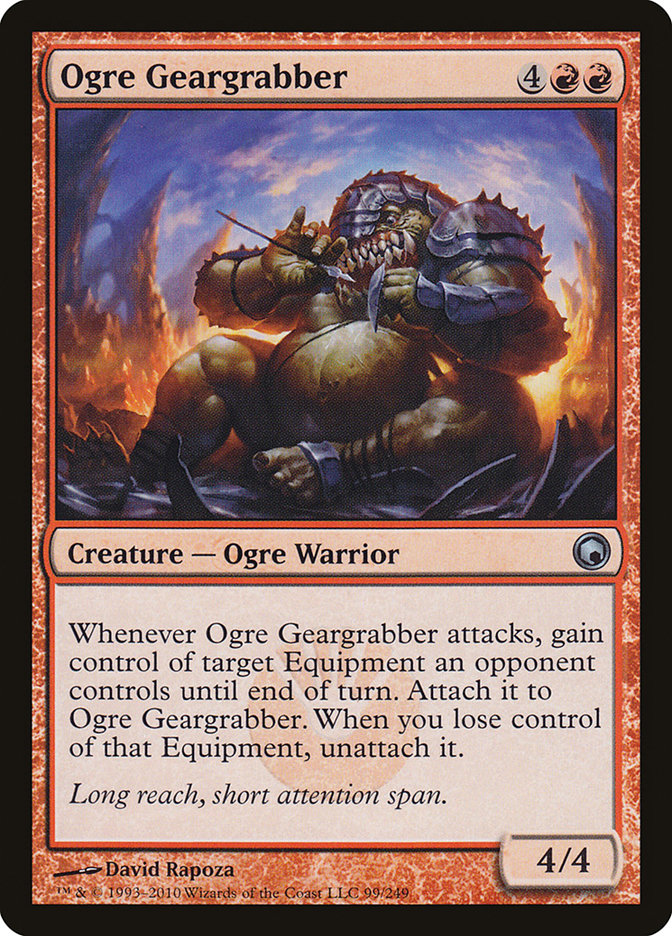 Ogre Geargrabber [Scars of Mirrodin] | Anubis Games and Hobby