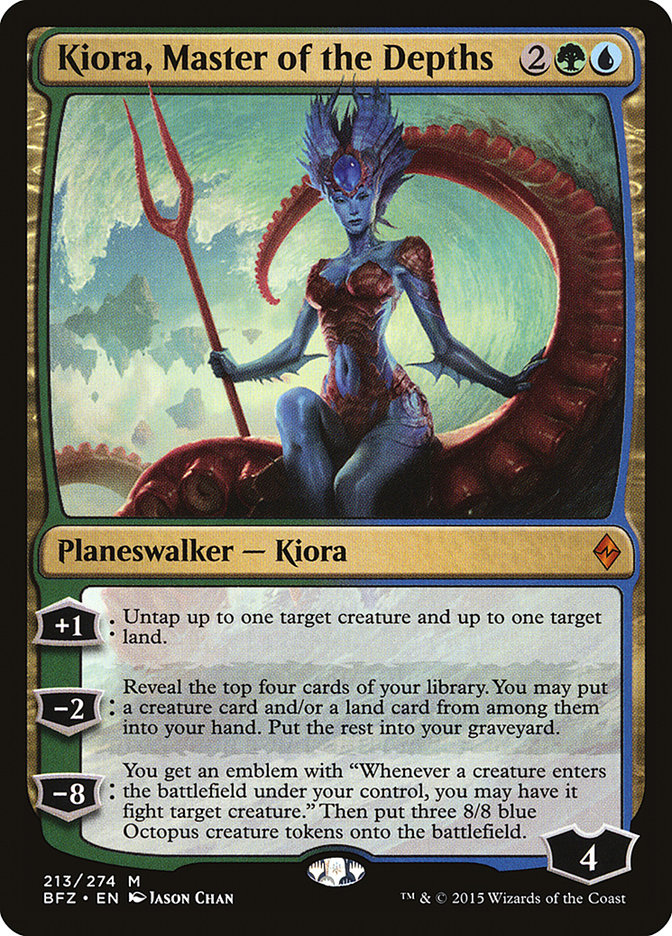 Kiora, Master of the Depths [Battle for Zendikar] | Anubis Games and Hobby