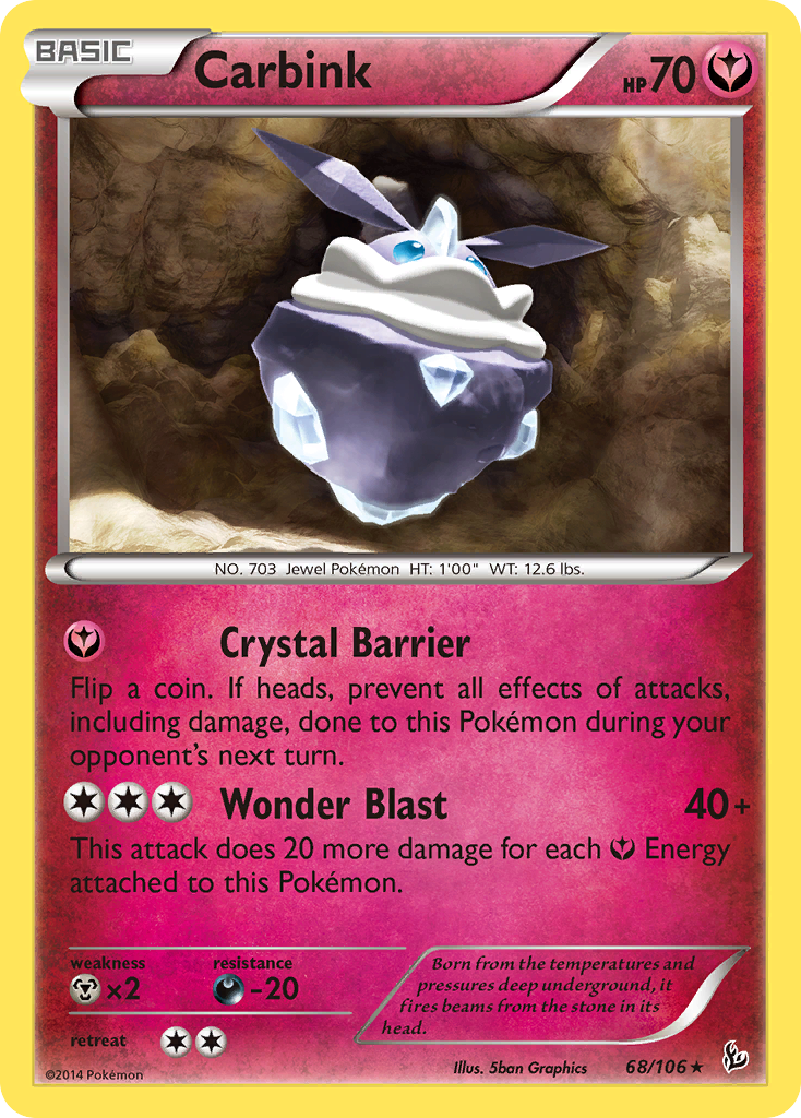 Carbink (68/106) [XY: Flashfire] | Anubis Games and Hobby