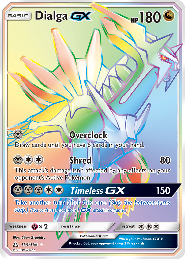 Dialga GX (164/156) [Sun & Moon: Ultra Prism] | Anubis Games and Hobby