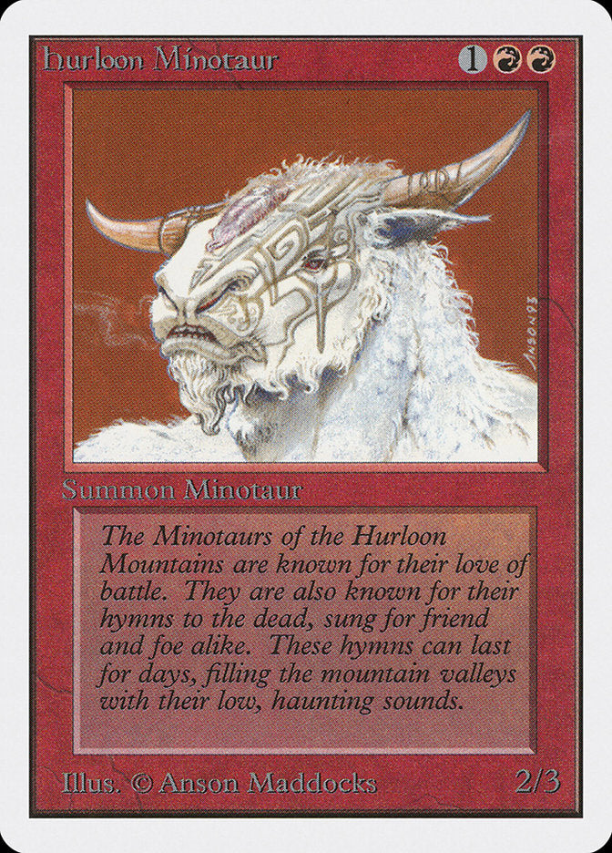 Hurloon Minotaur [Unlimited Edition] | Anubis Games and Hobby