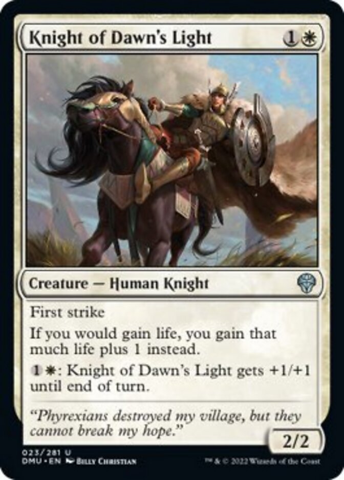 Knight of Dawn's Light [Dominaria United] | Anubis Games and Hobby