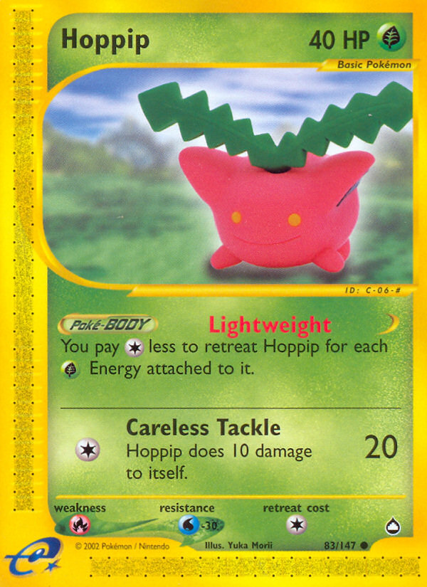 Hoppip (83/147) [Aquapolis] | Anubis Games and Hobby