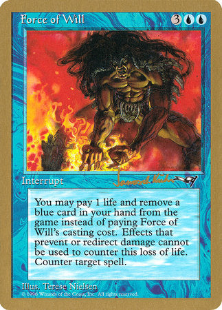 Force of Will - 1997 Janosch Kuhn (ALL) [World Championship Decks 1997] | Anubis Games and Hobby