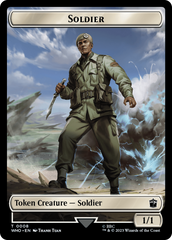 Soldier // Mutant Double-Sided Token [Doctor Who Tokens] | Anubis Games and Hobby