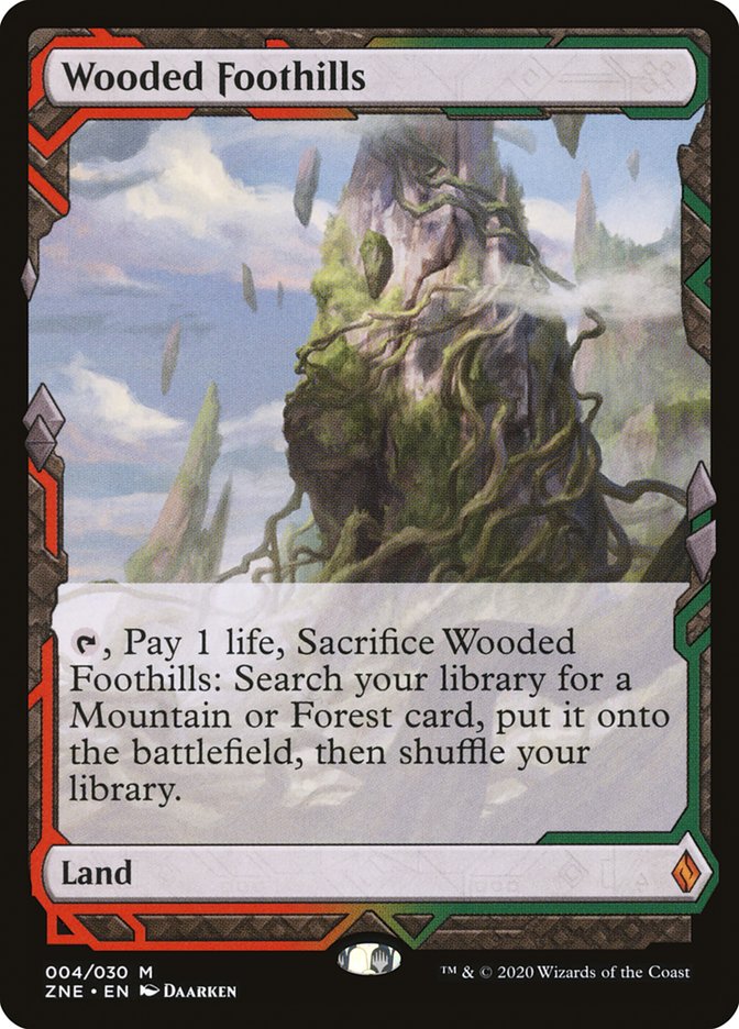 Wooded Foothills (Expeditions) [Zendikar Rising Expeditions] | Anubis Games and Hobby