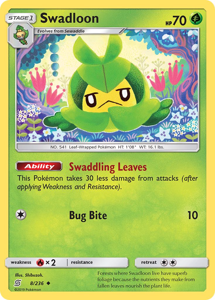 Swadloon (8/236) [Sun & Moon: Unified Minds] | Anubis Games and Hobby