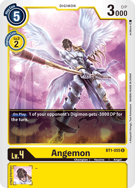 Angemon [BT1-055] [Release Special Booster Ver.1.0] | Anubis Games and Hobby