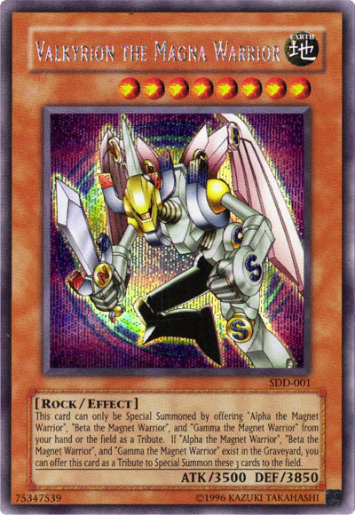 Valkyrion the Magna Warrior [SDD-001] Secret Rare | Anubis Games and Hobby