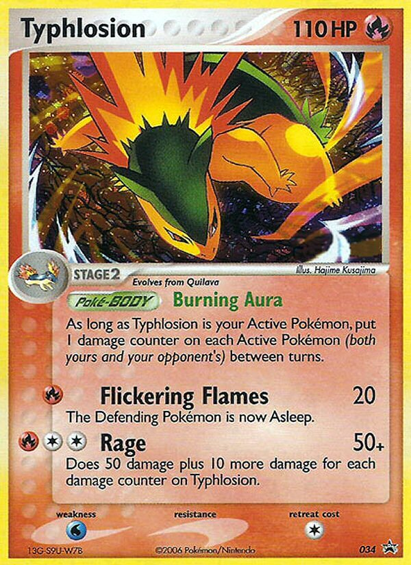 Typhlosion (034) [Nintendo: Black Star Promos] | Anubis Games and Hobby