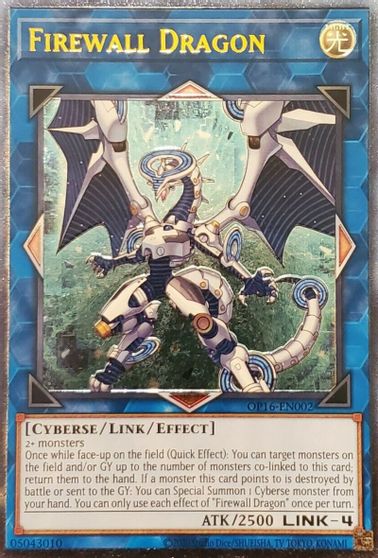 Firewall Dragon [OP16-EN002] Ultimate Rare | Anubis Games and Hobby