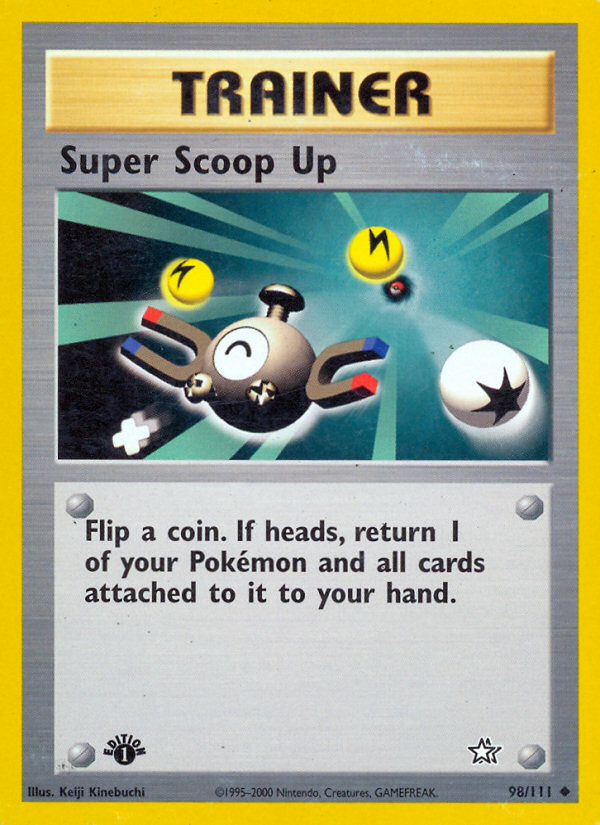 Super Scoop Up (98/111) [Neo Genesis 1st Edition] | Anubis Games and Hobby