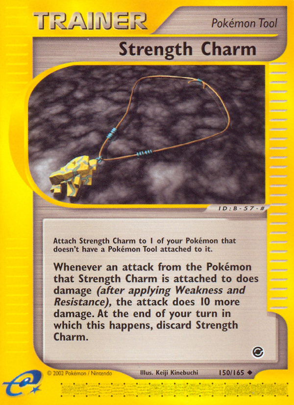 Strength Charm (150/165) [Expedition: Base Set] | Anubis Games and Hobby