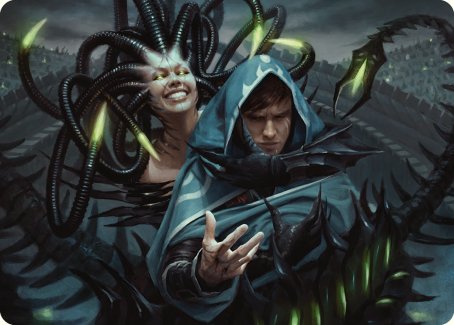 Phyrexian Arena Art Card [Phyrexia: All Will Be One Art Series] | Anubis Games and Hobby