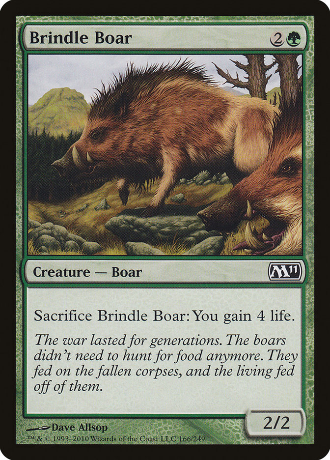 Brindle Boar [Magic 2011] | Anubis Games and Hobby