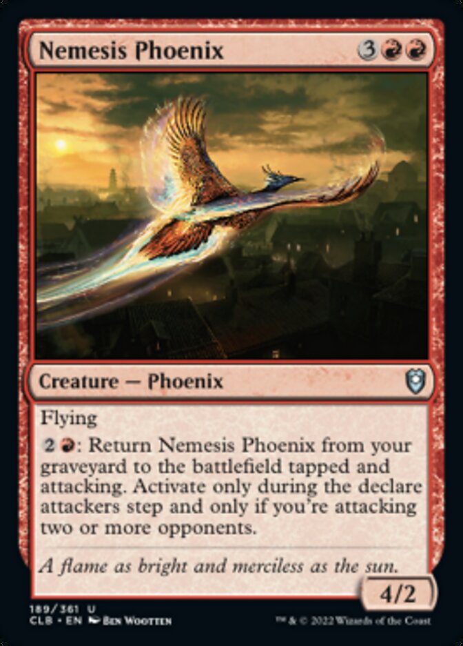 Nemesis Phoenix [Commander Legends: Battle for Baldur's Gate] | Anubis Games and Hobby