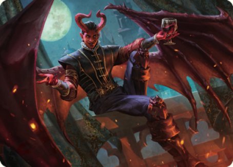 Raphael, Fiendish Savior Art Card (40) [Commander Legends: Battle for Baldur's Gate Art Series] | Anubis Games and Hobby