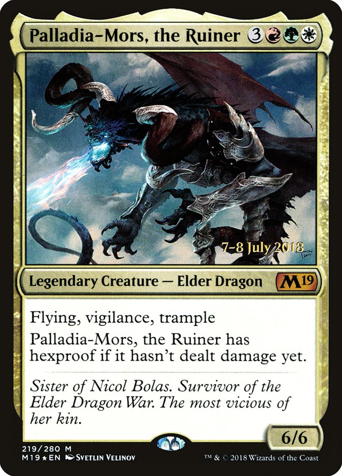 Palladia-Mors, the Ruiner [Core Set 2019 Prerelease Promos] | Anubis Games and Hobby